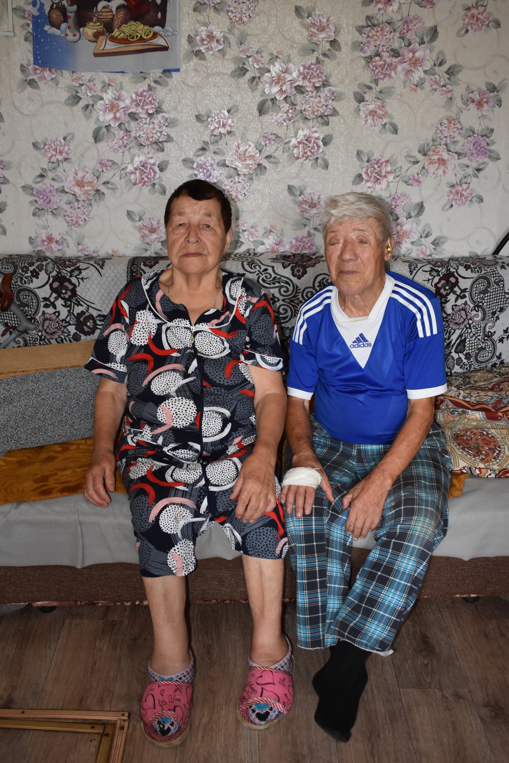 Супруги Фарид и Галина Сибгатуллины из деревни Александровка