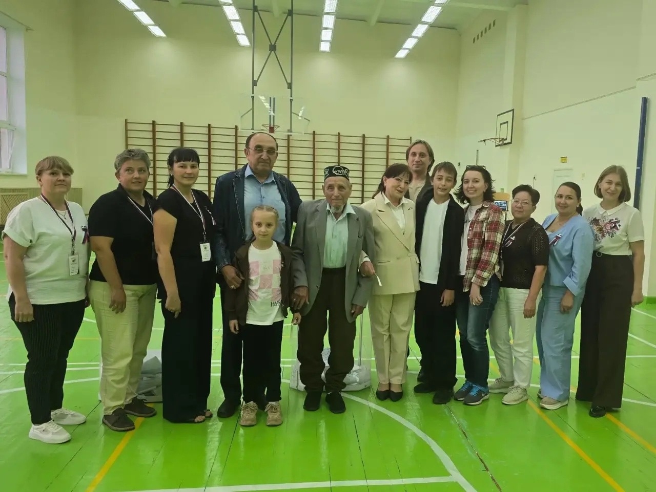 Семьи Алексеевского района на избирательных участках