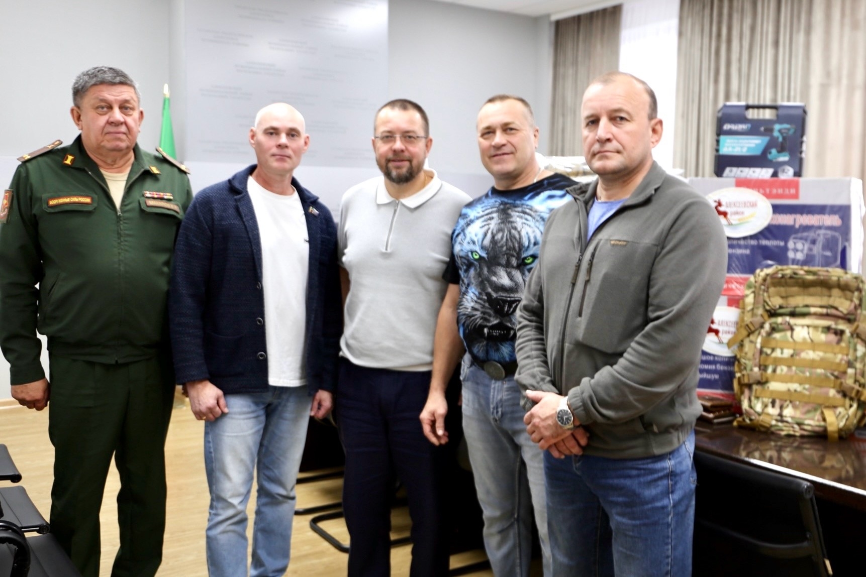 Волонтёры Алексеевского района готовятся к поездке в зону СВО