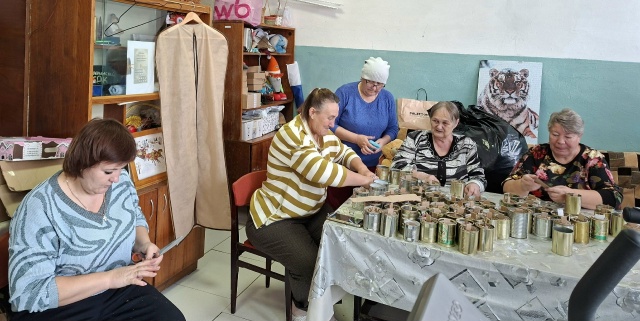 129 вечей изготовили жители.