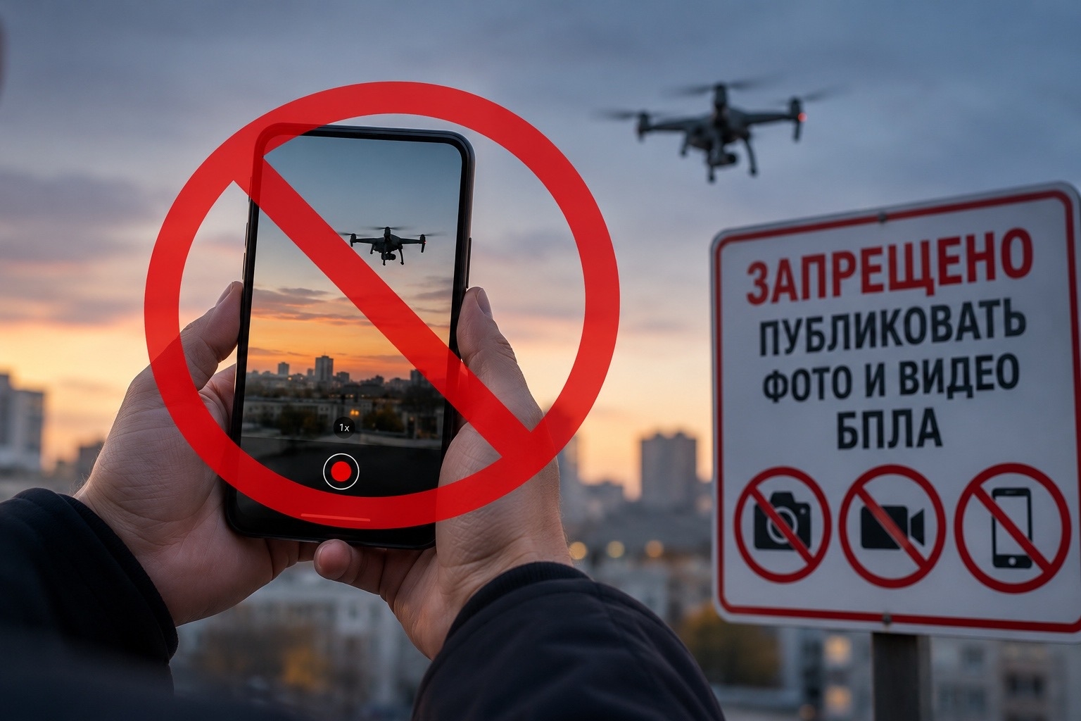 Жителям Татарстана напомнили о штрафах за публикацию кадров БПЛА