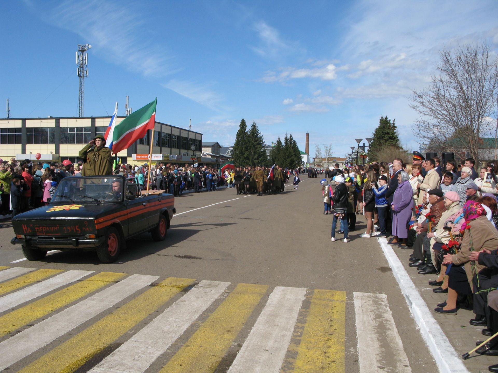 Фото: Парад Победы в Алексеевском