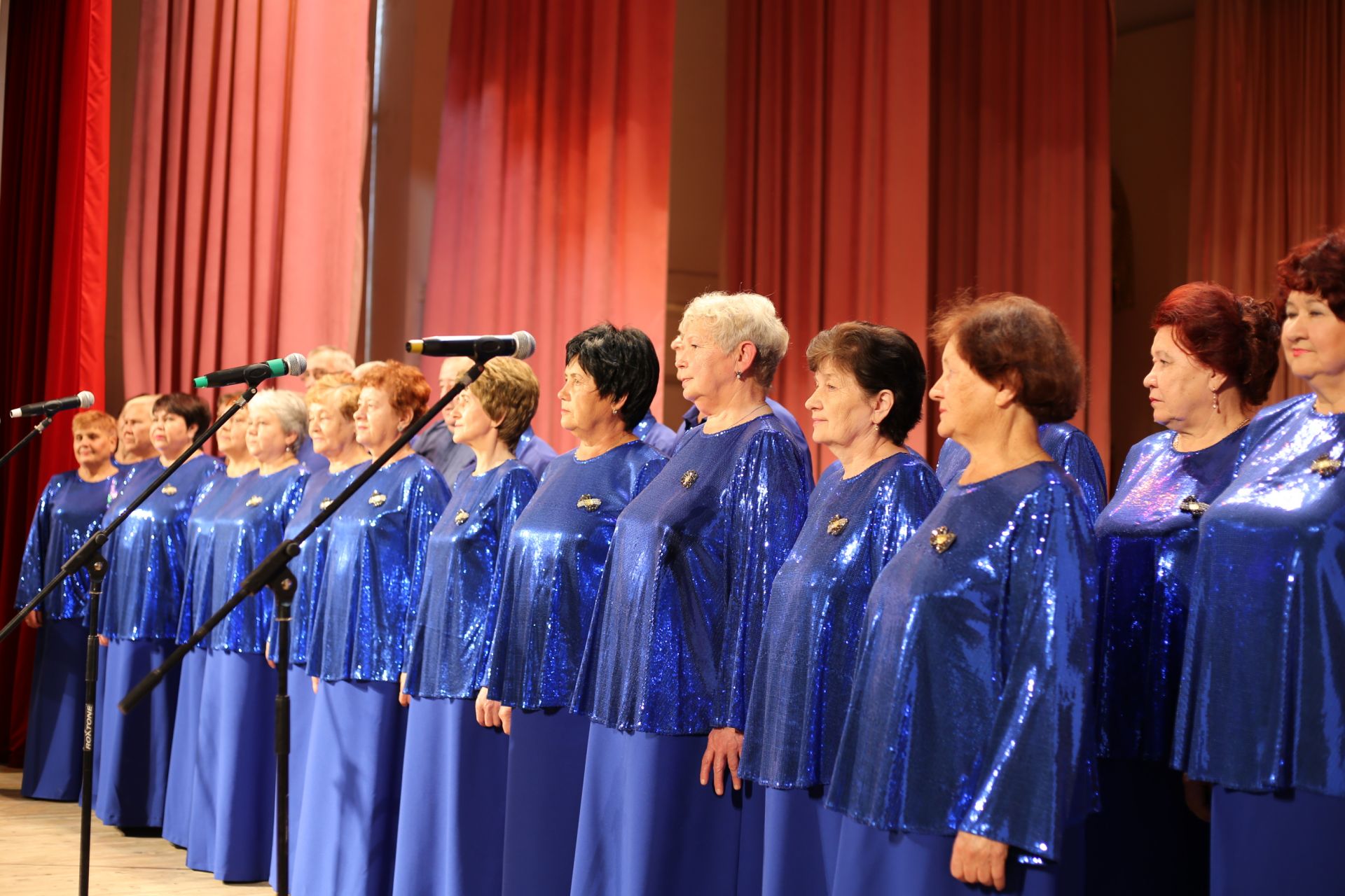 Фоторепортаж с концерта посвященного Дню пожилых людей