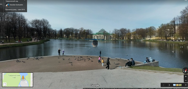 Самые необычные и сумасшедшие снимки с Google и Яндекс панорам