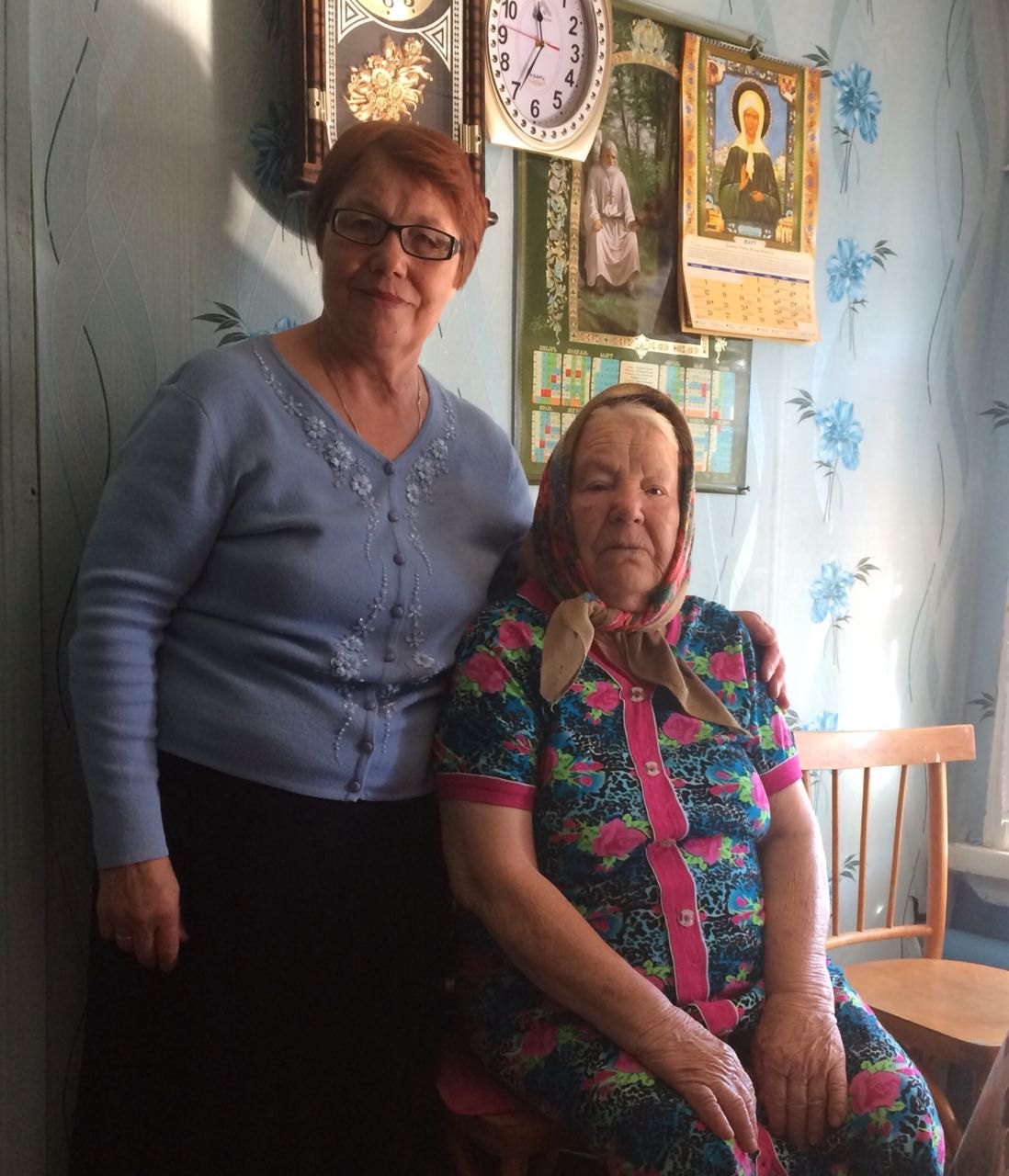 Сёстры милосердия и молодежь Алексеевского района навестили пожилых прихожан