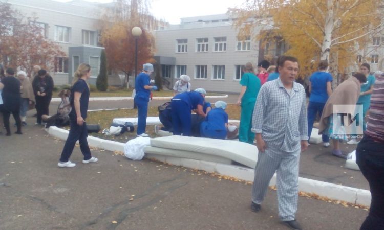 Больницу в Казани эвакуировали из-за задымления