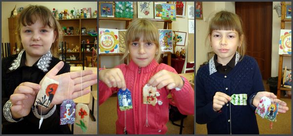 Дети из Алексеевского района создают картины-миниатюры на чайных пакетиках