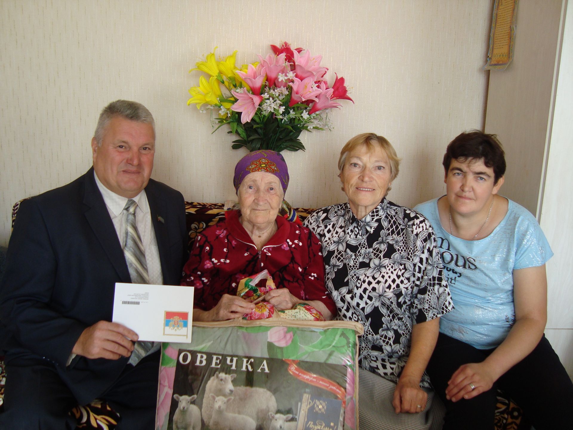 Ветеран труда Беляева Мария Сергеевна отметила 90-летие