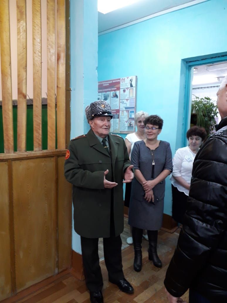 Левашево посетил Герой Советского Союза, ветеран войны Борис Кириллович Кузнецов