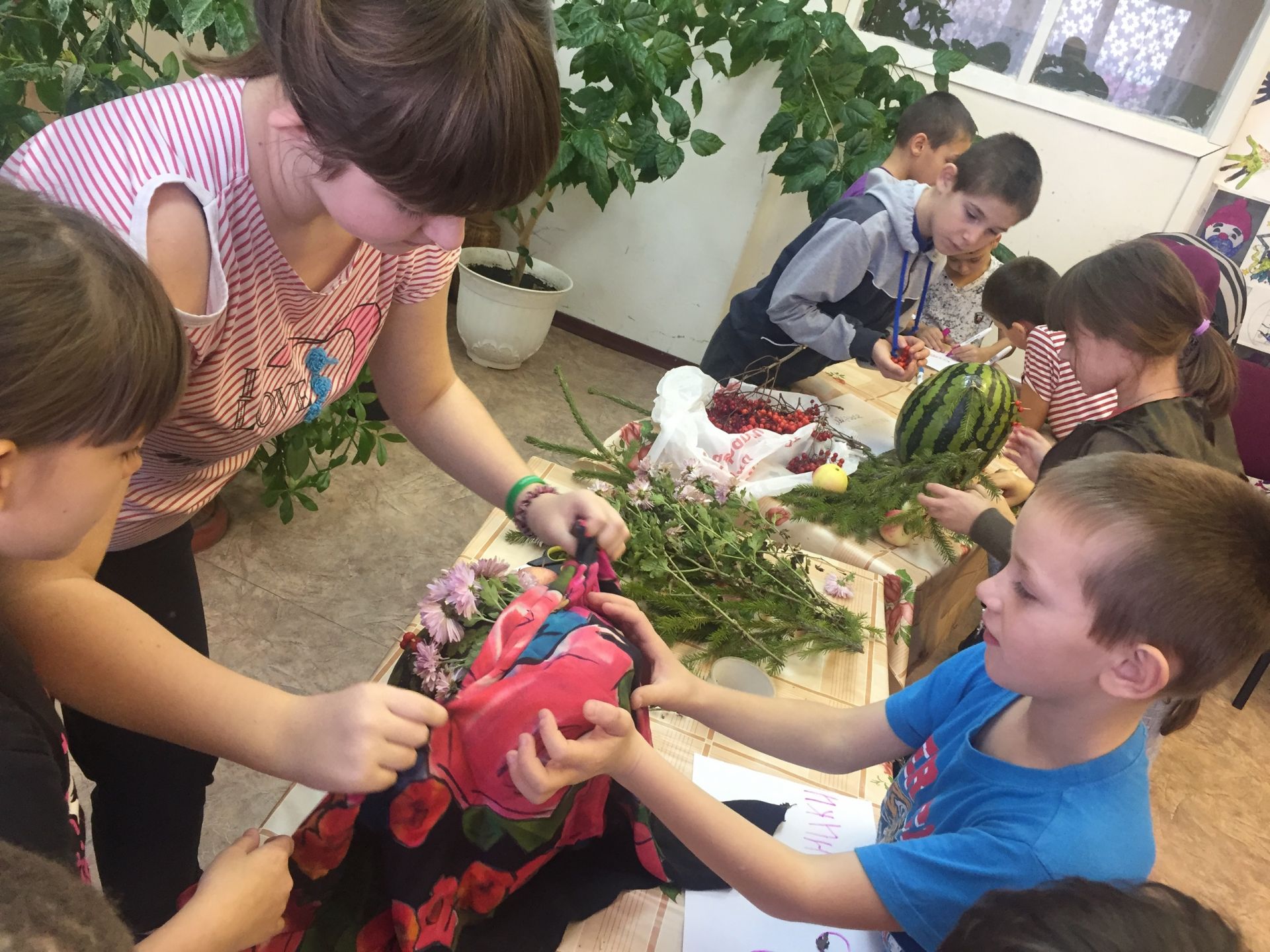 ТОС "Просторный" Алексеевского района провели праздник для детей приюта "Забота"