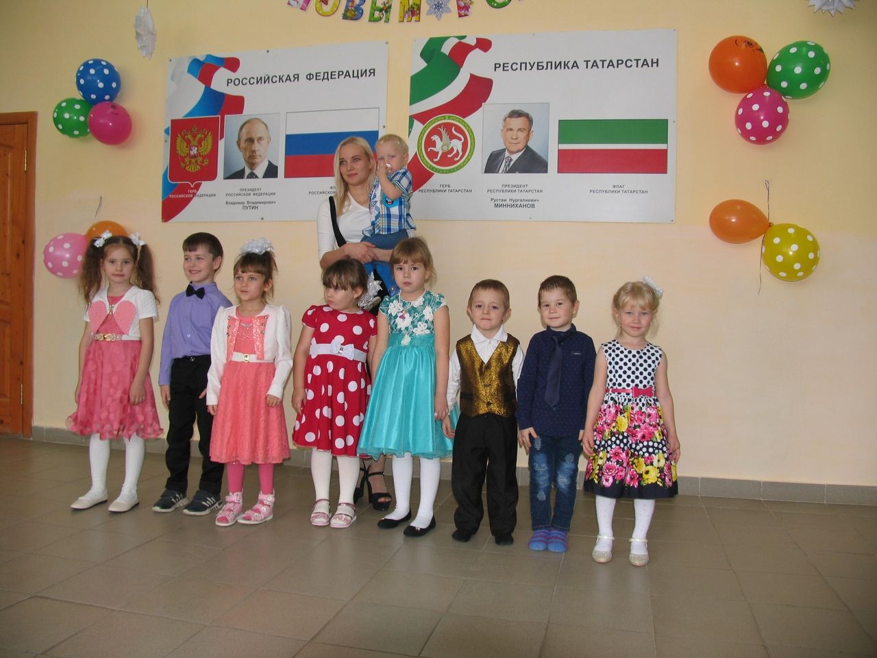 Фоторепортаж: В селе Ромодан Алексеевского района перевели детский сад в здание школы