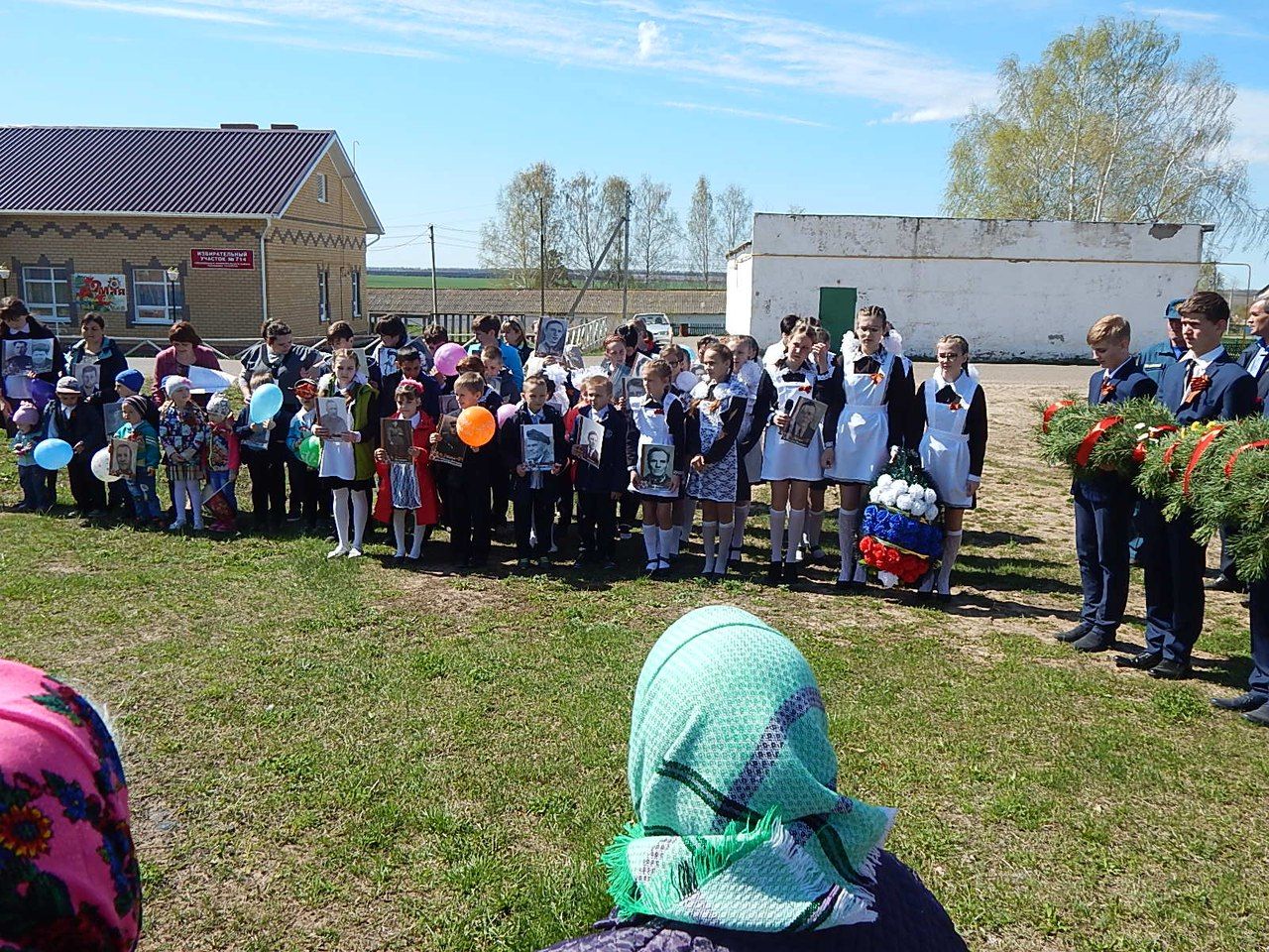 Фоторепортаж: в Ялкынском сельском поселение состоялись праздничные мероприятия, посвященные Дню Победы