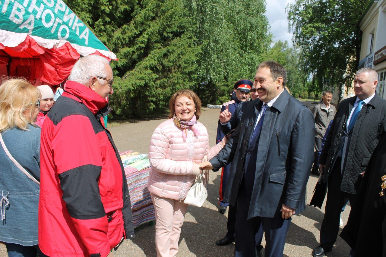 Алексеевский район посетил Премьер -министр РТ Алексей Песошин