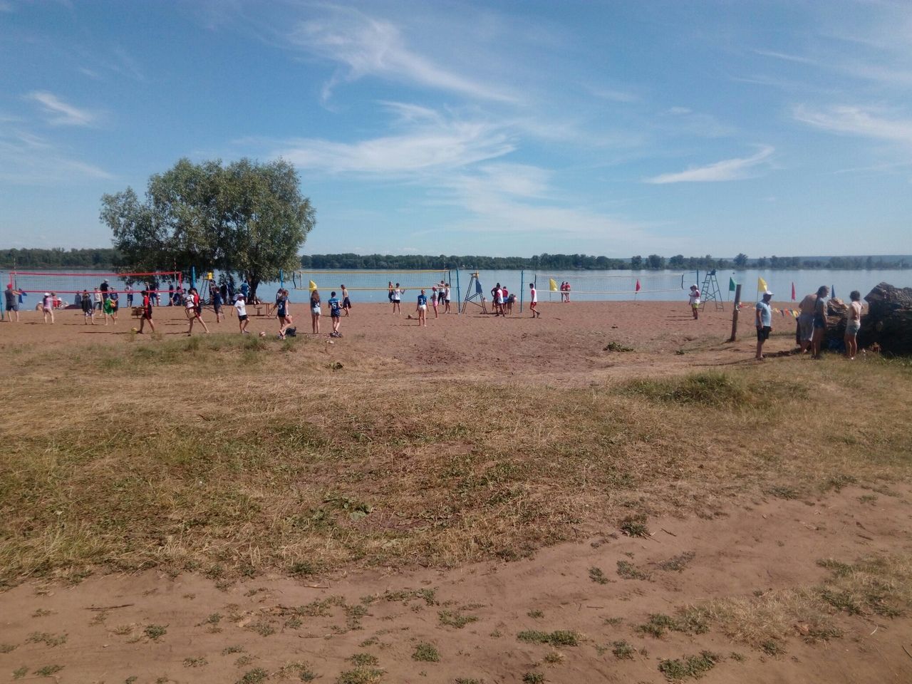 В Мамадышском районе прошло первенство Республики Татарстан по пляжному волейболу