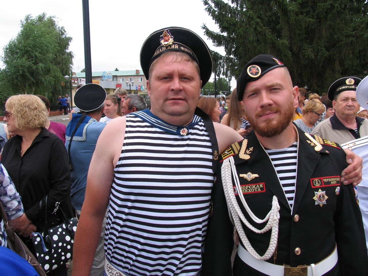 Фоторепортаж: празднования Дня военно-морского флота в Алексеевском.