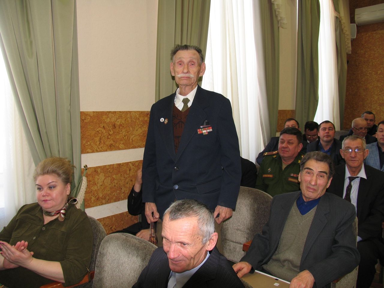 Фоторепортаж с Пленума Совета ветеранских организаций Алексеевского района