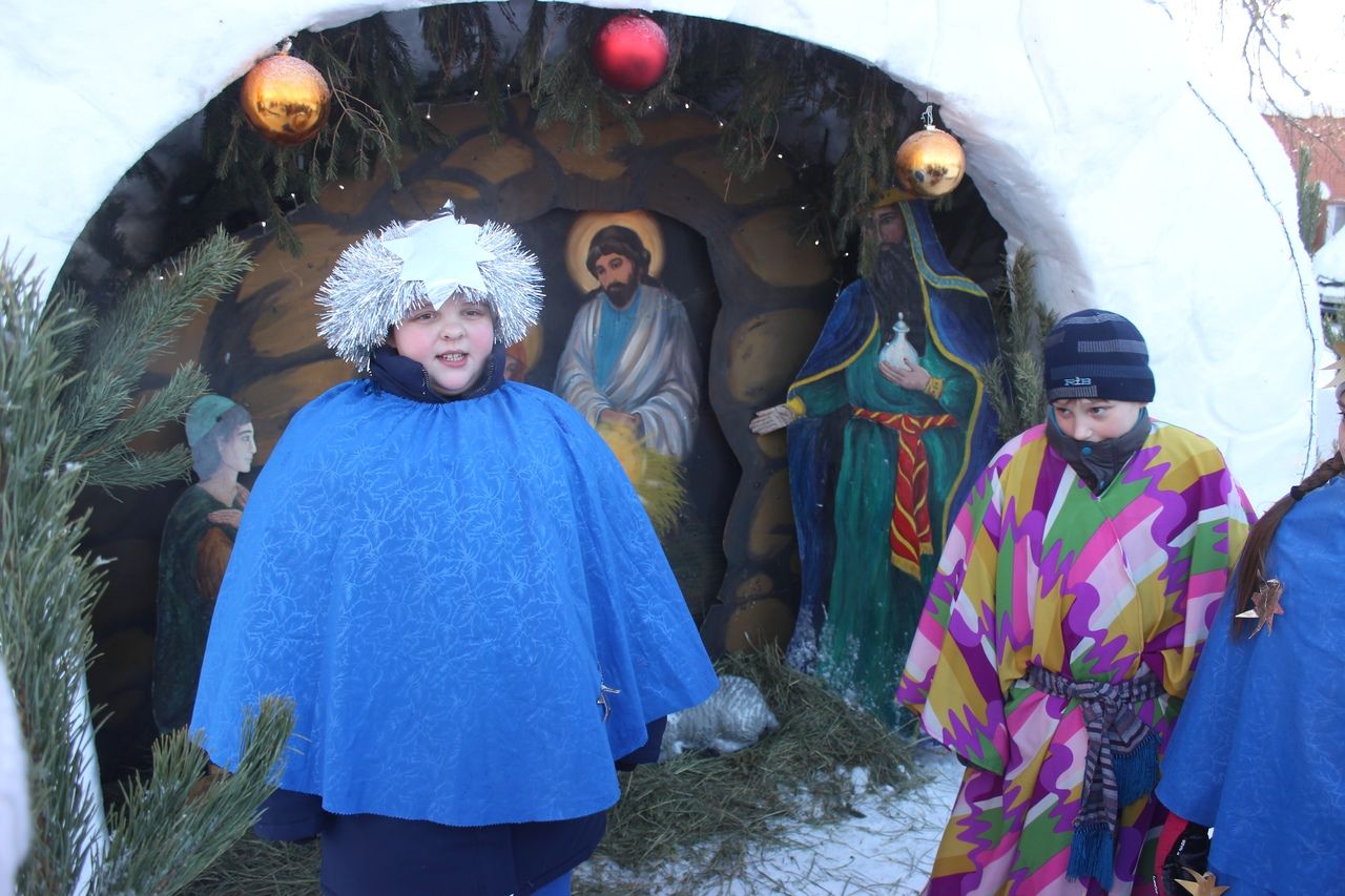 Фоторепортаж: праздник Рождества Христова в Алексеевском