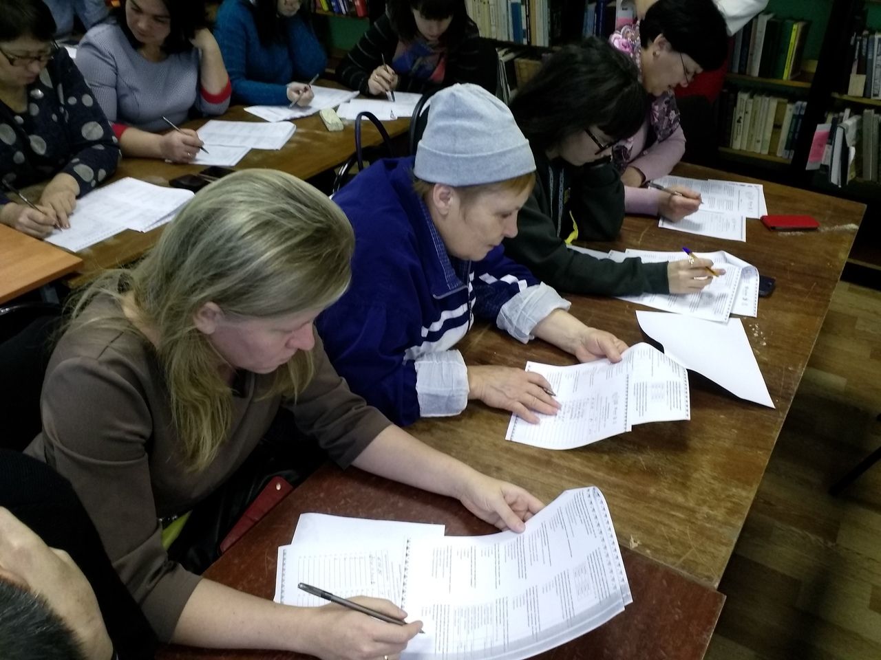 В Алексеевском районе написали большой этнографический диктант