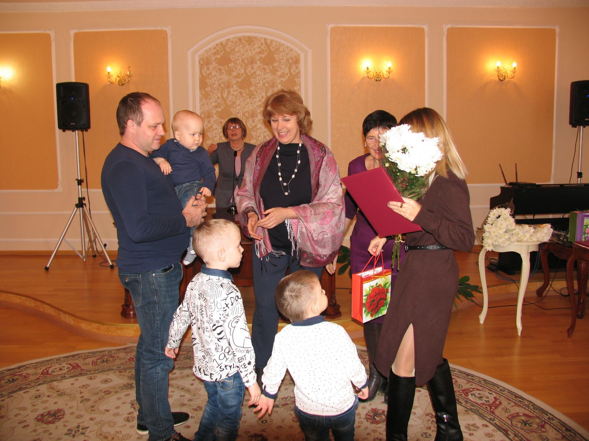 В алексеевском районе состоялось вручение сертификатов на материнский капитал