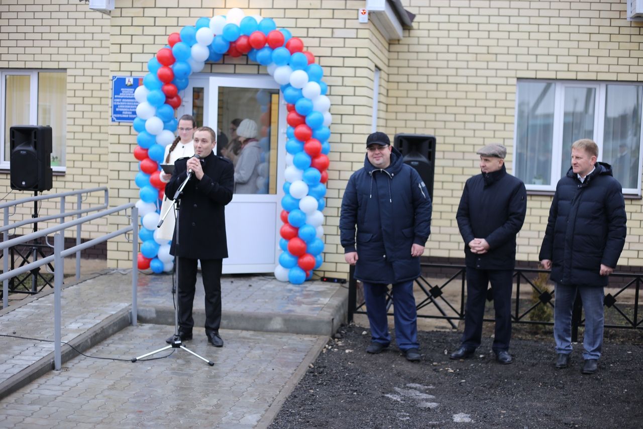 Сегодня в Алексеевском районе, в селе Лебяжье, открылось административное здание исполкома сельского поселения