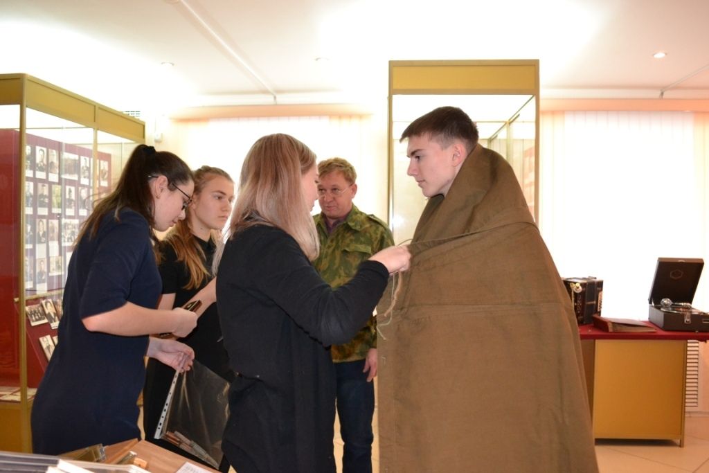 В Музее родного края им. В.И. Абрамова прошла военно-патриотическую квест-игра "Военными путями и дорогами"