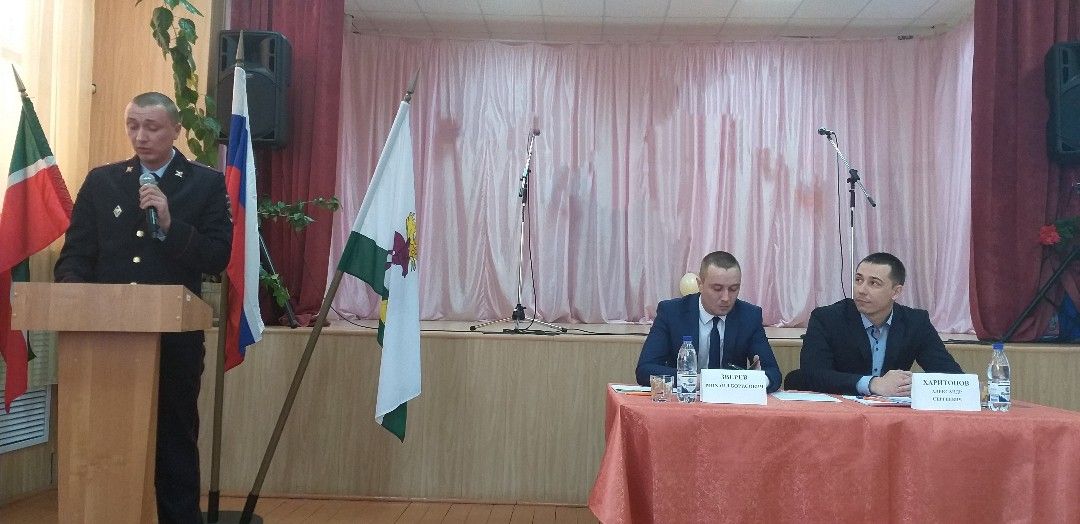 Отчетное заседание Лебяжинского сельского поселения