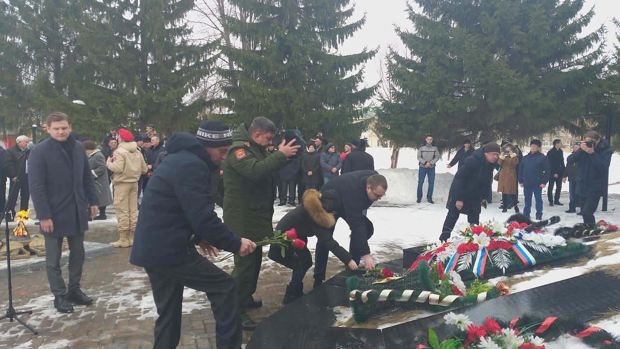 Памятный митинг, посвященный Дню вывода войск из Афганистана, прошёл в Алексеевском районе