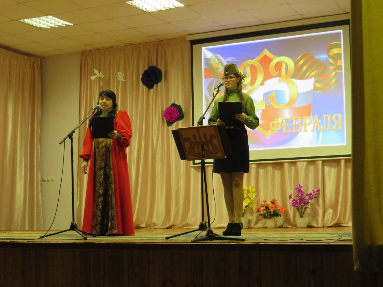 Фоторепортаж: Концерт «Во славу Отечества» в Ялкынском СДК