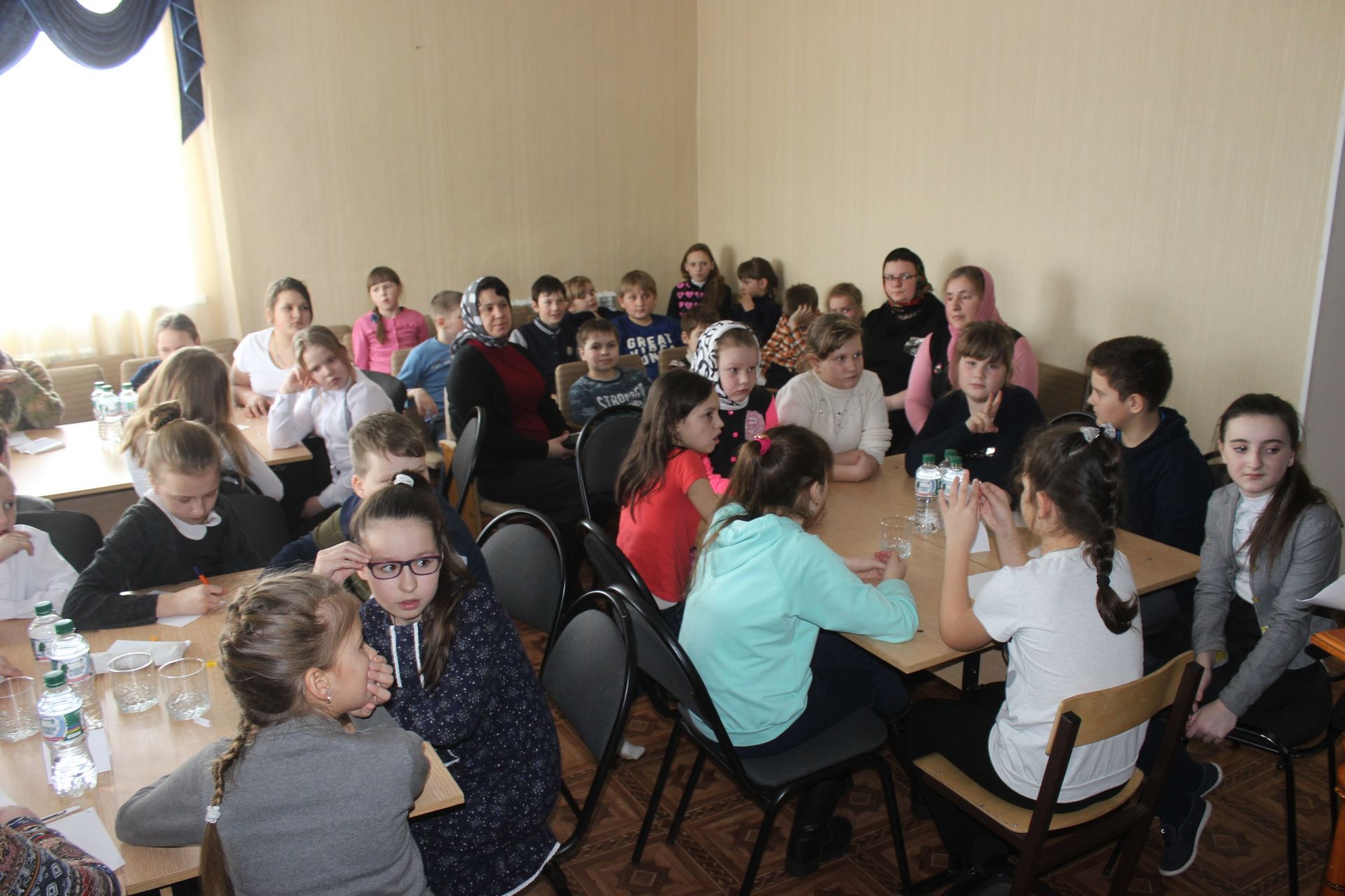 Воспитанники воскресных школ Алексеевского и Куркуля проявили свои знания в интеллектуальной игре