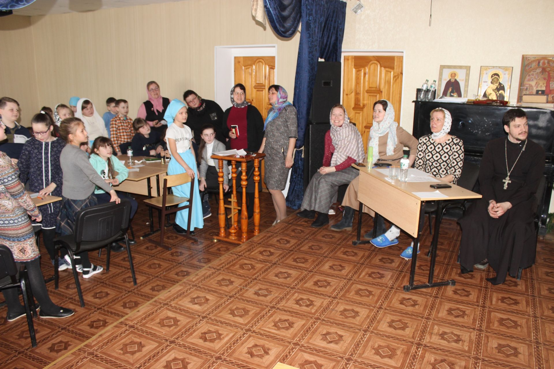 Воспитанники воскресных школ Алексеевского и Куркуля проявили свои знания в интеллектуальной игре