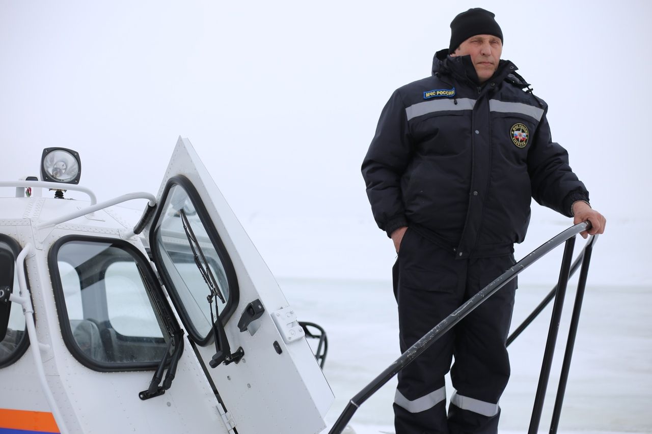 В Алексеевском районе на дежурство вышло спасательное судно на воздушной подушке