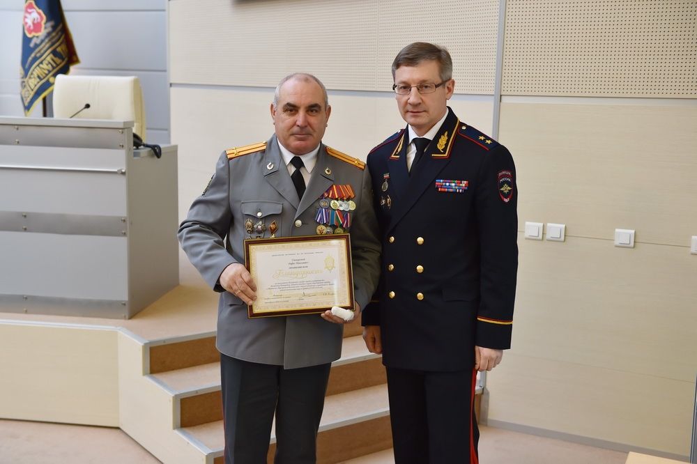 Фотофакт: Ветеранская организация МВД Алексеевского района была признана лучшей в республике