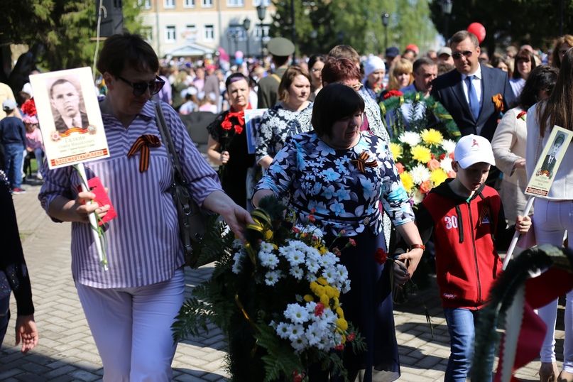 Фоторепортаж: митинг посвященный Дню Победы и возложение цветов