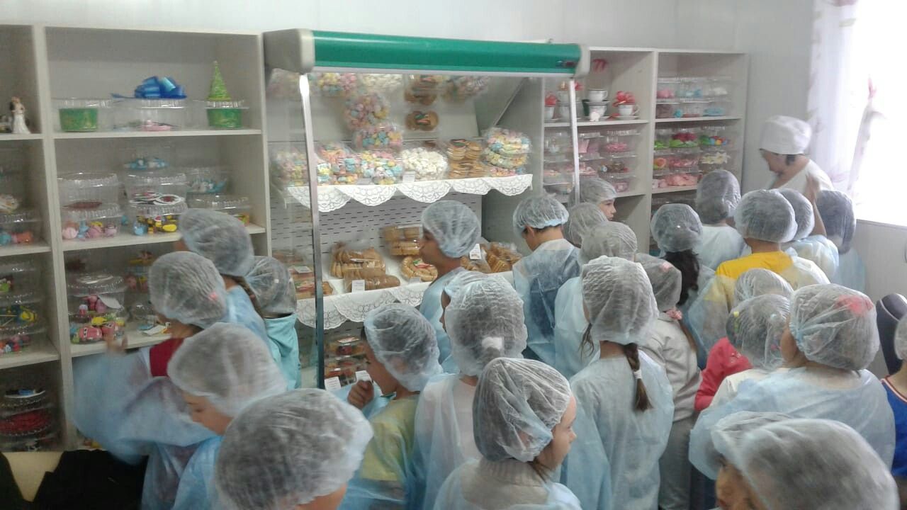 Экскурсия в мир сладостей учеников Алексеевской 4-й школы-сад