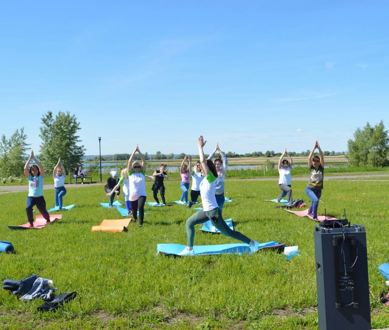 Алексеевцев приглашают заниматься фитнесом в парках
