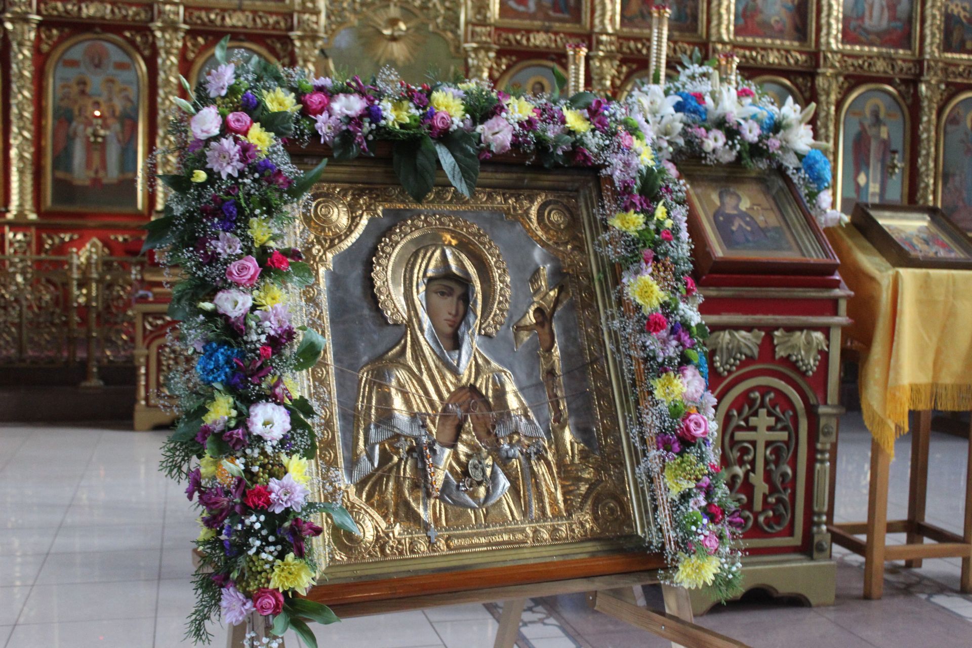 Икона Ахтырской Божией Матери отправилась в Рыбную Слободу