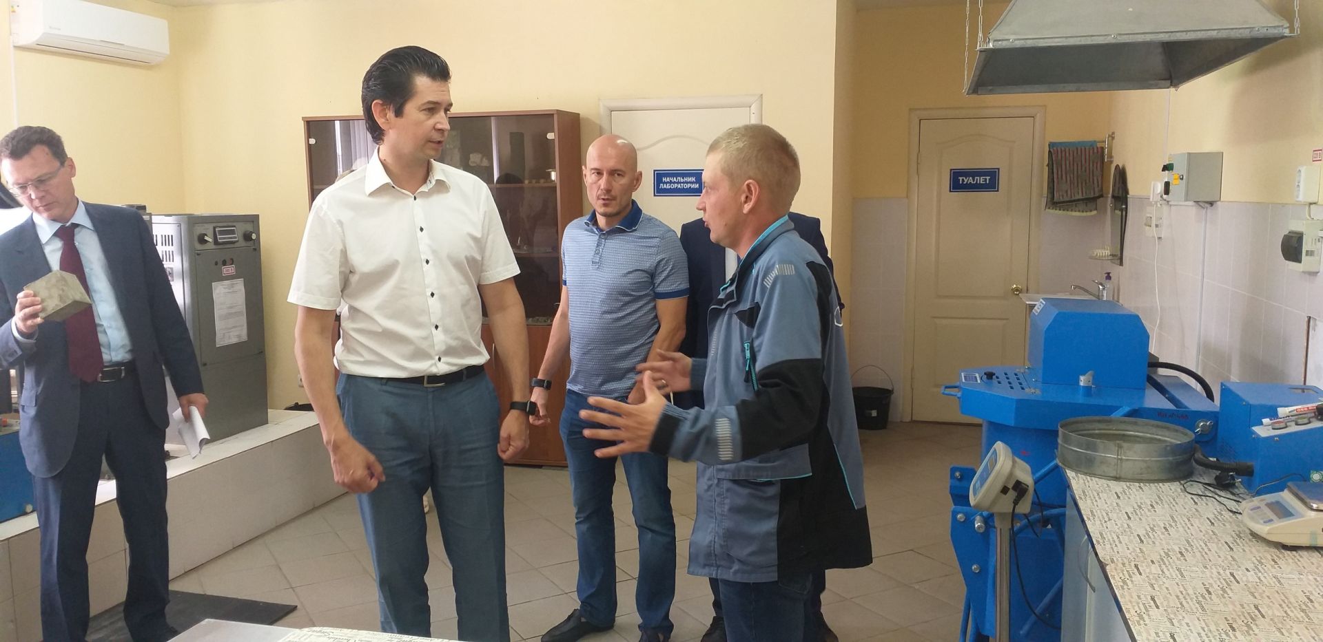 Фоторепортаж: В минувший вторник Алексеевский район посетил министр экономики РТ Фарид Абдулганиев