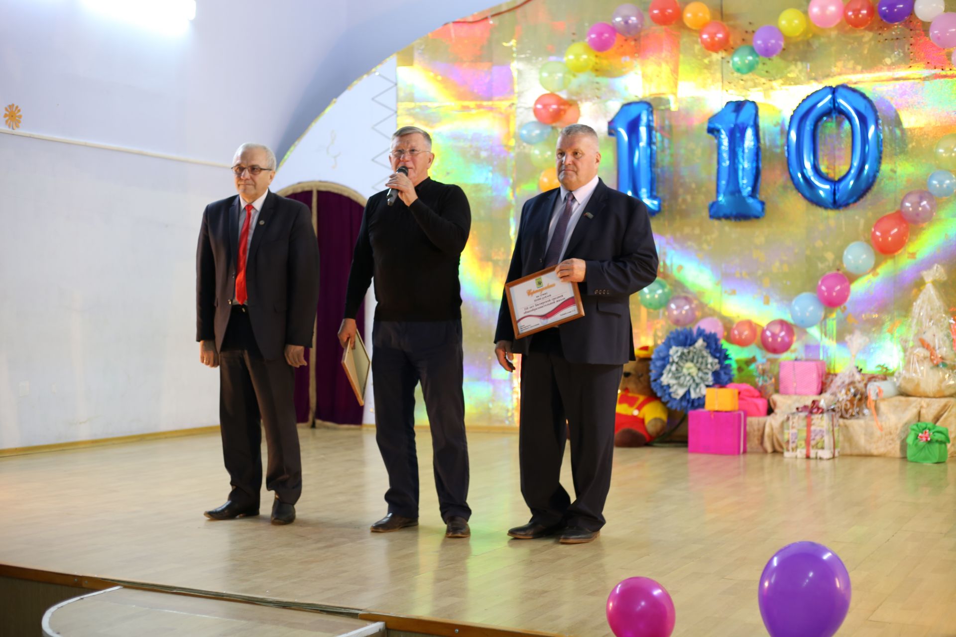 Подробный фоторепортаж празднования 110-летия Билярской школы