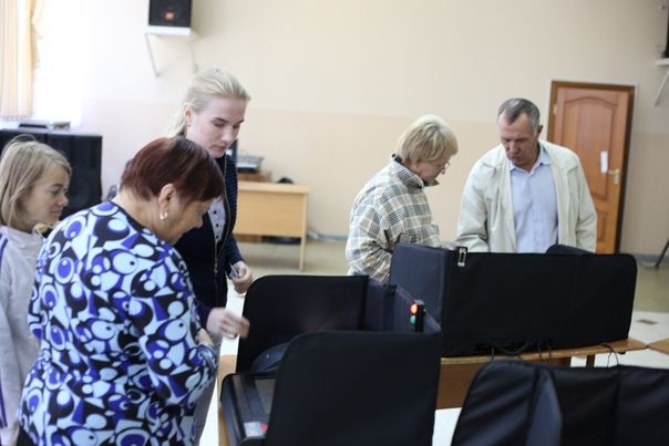 Алексеевцы выбирают депутатов Госсовета при помощи электронного голосования