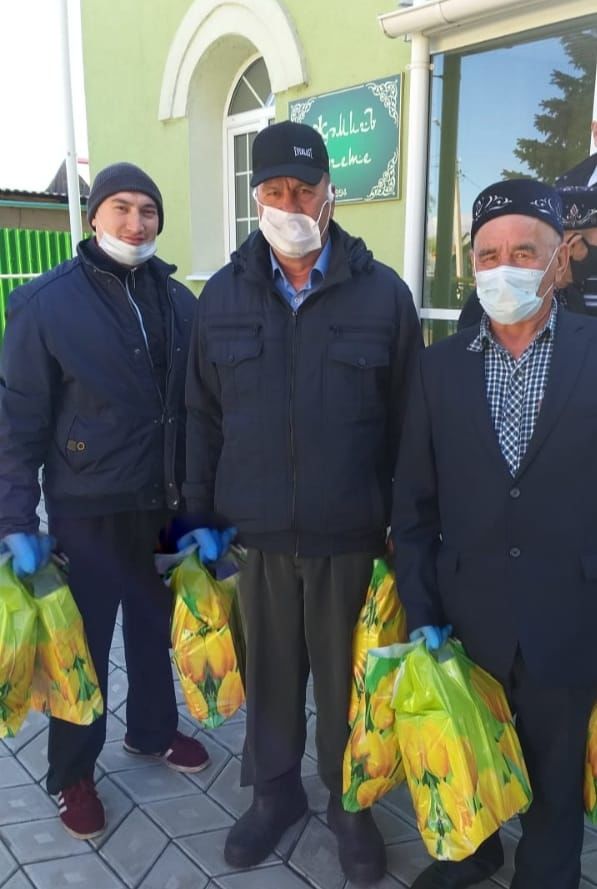 В Алексеевском районе раздали 240 ифтар-наборов
