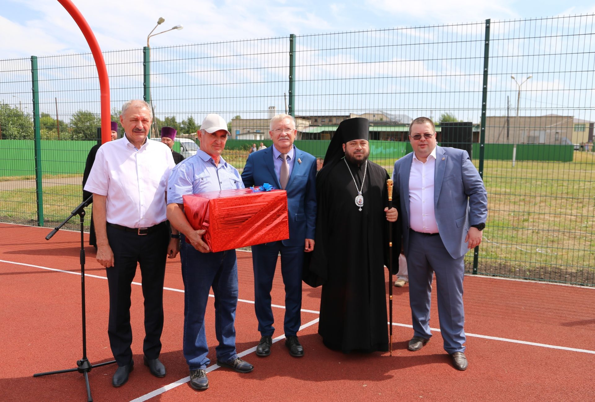Второй спортивный объект сегодня был торжественно открыт в Билярске