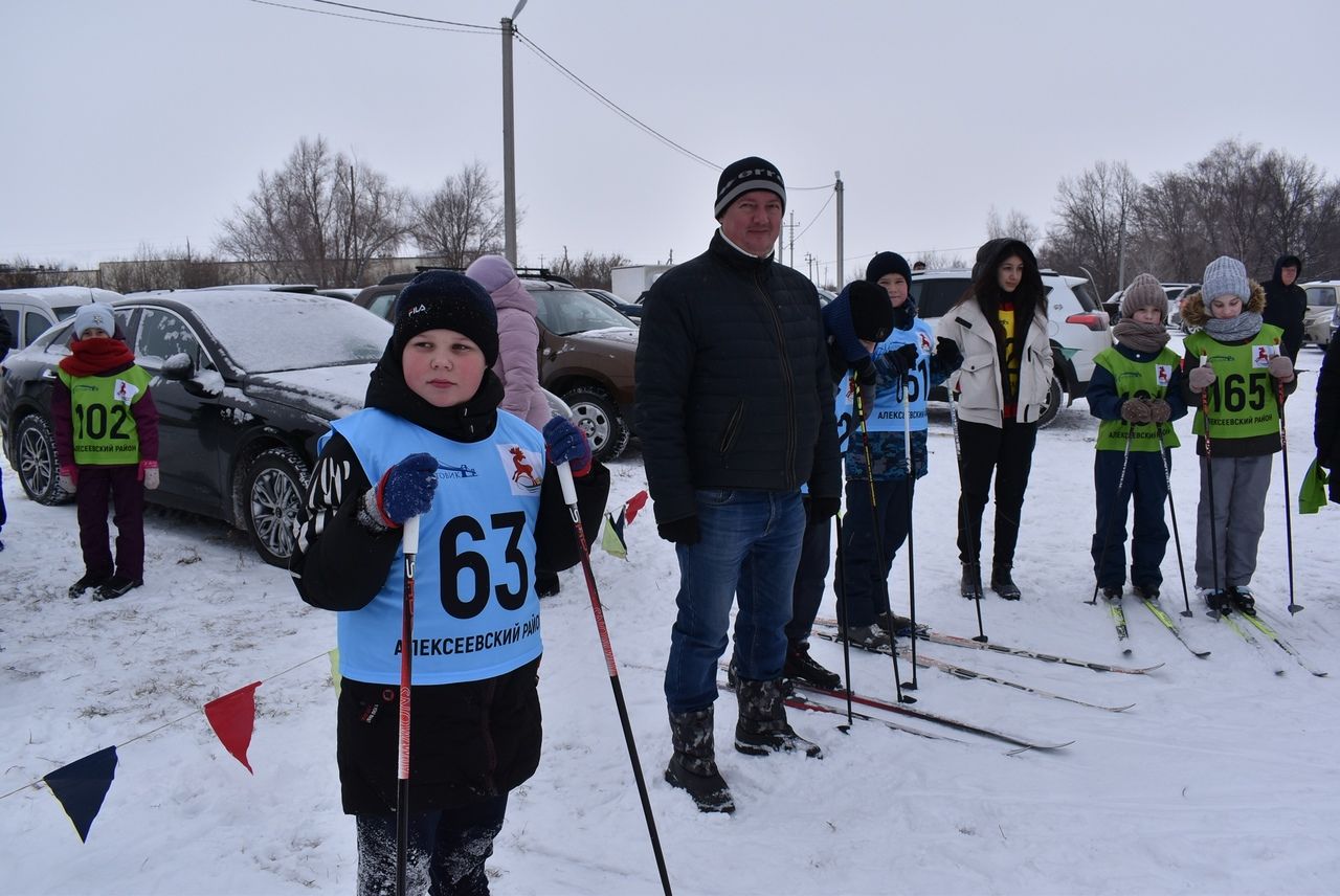 В Алексеевском состоялось торжественное открытие лыжного сезона