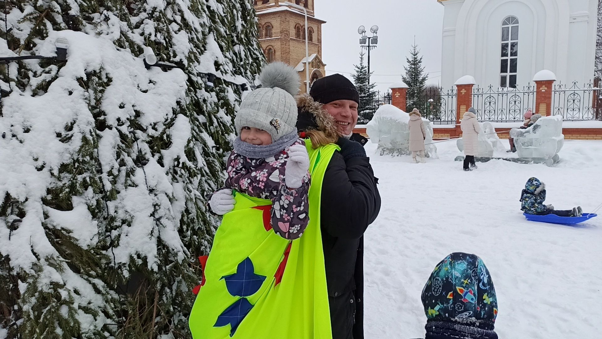 В Алексеевском весело отпраздновали экватор новогодних каникул