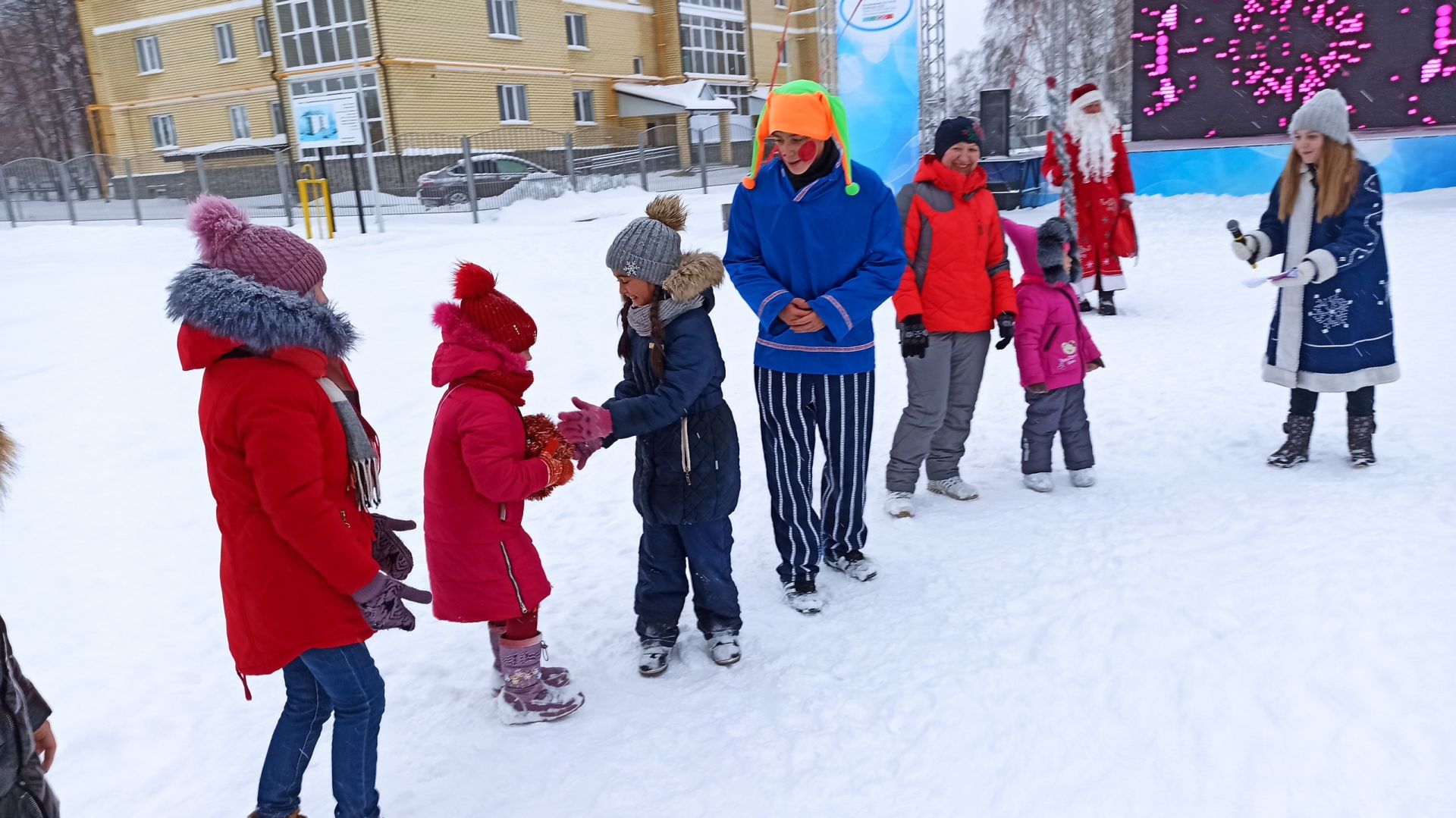 В Алексеевском весело отпраздновали экватор новогодних каникул