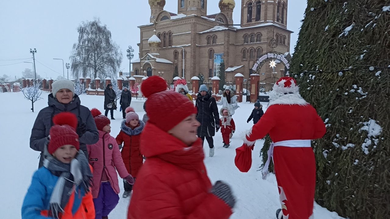 Фоторепортаж: в Алексеевском продолжаются новогодние гуляния