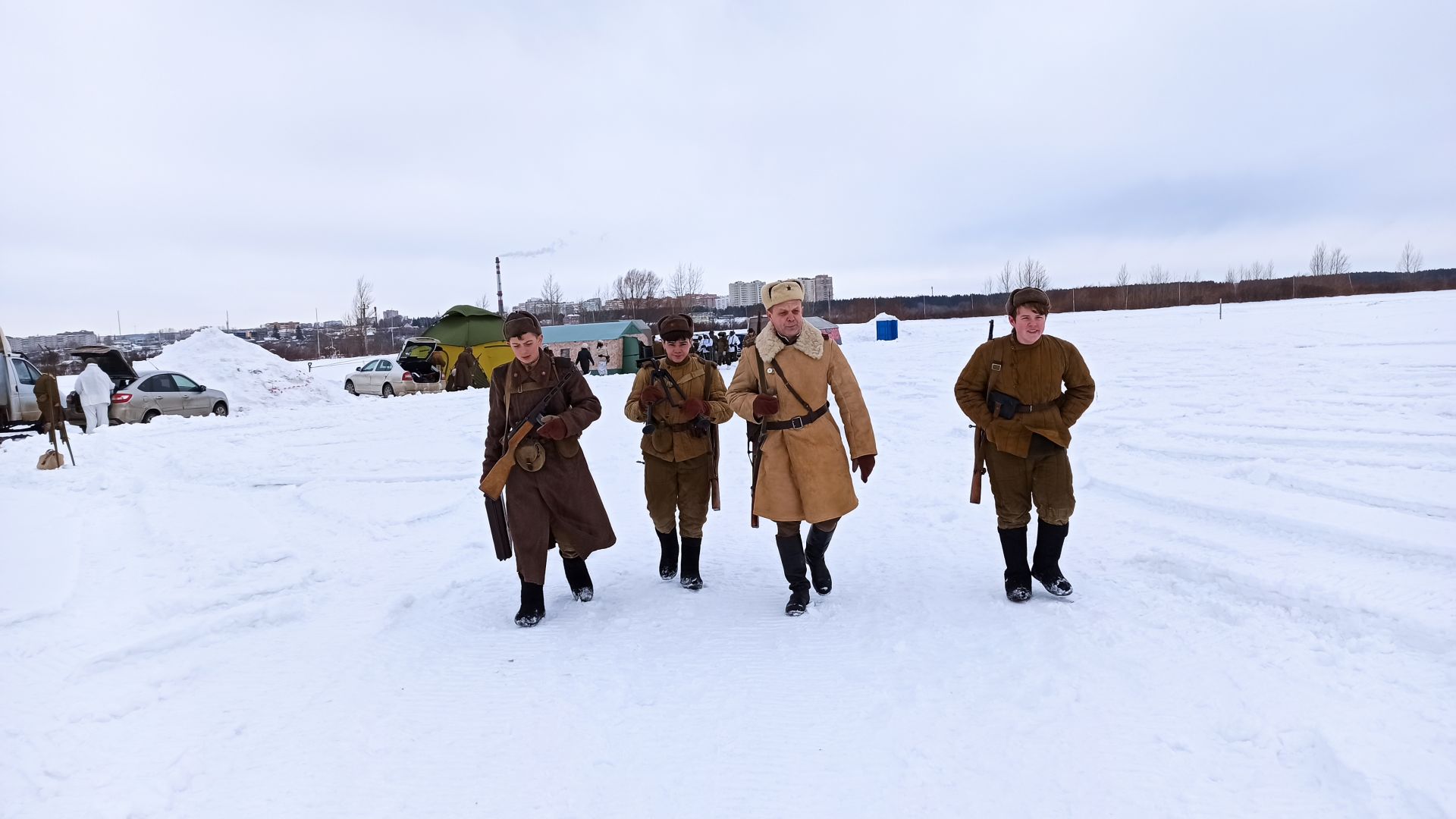 Фоторепортаж: алексеевцы приняли участие в реконструкции форсирования Дуная