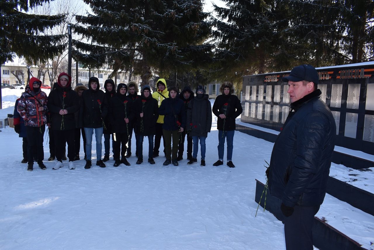 В канун 23 февраля алексеевцы почтили память павших земляков
