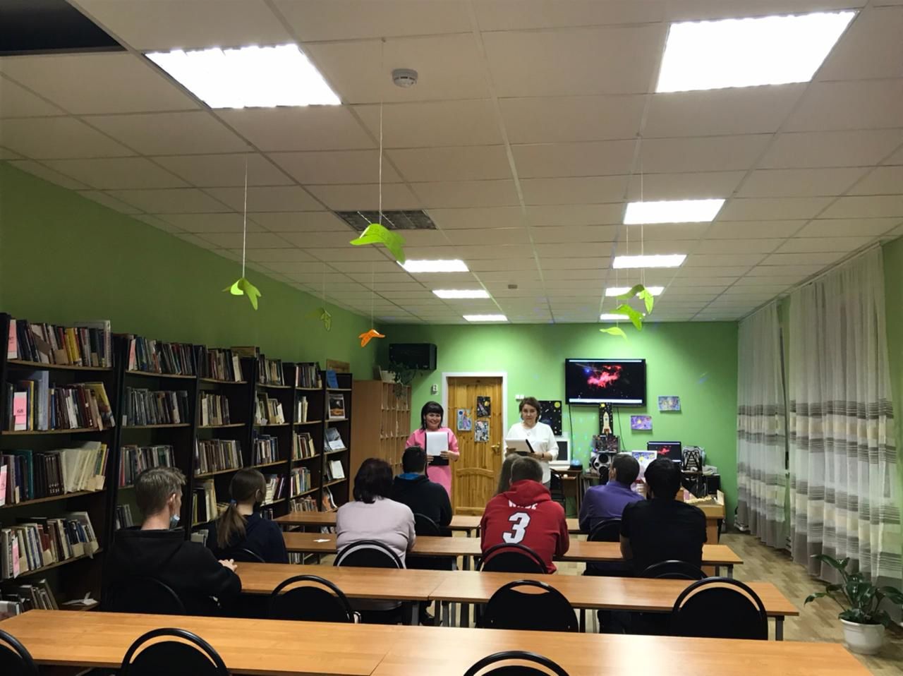 24 апреля в читальном зале центральной библиотеки прошла Всероссийская акция "Библионочь"