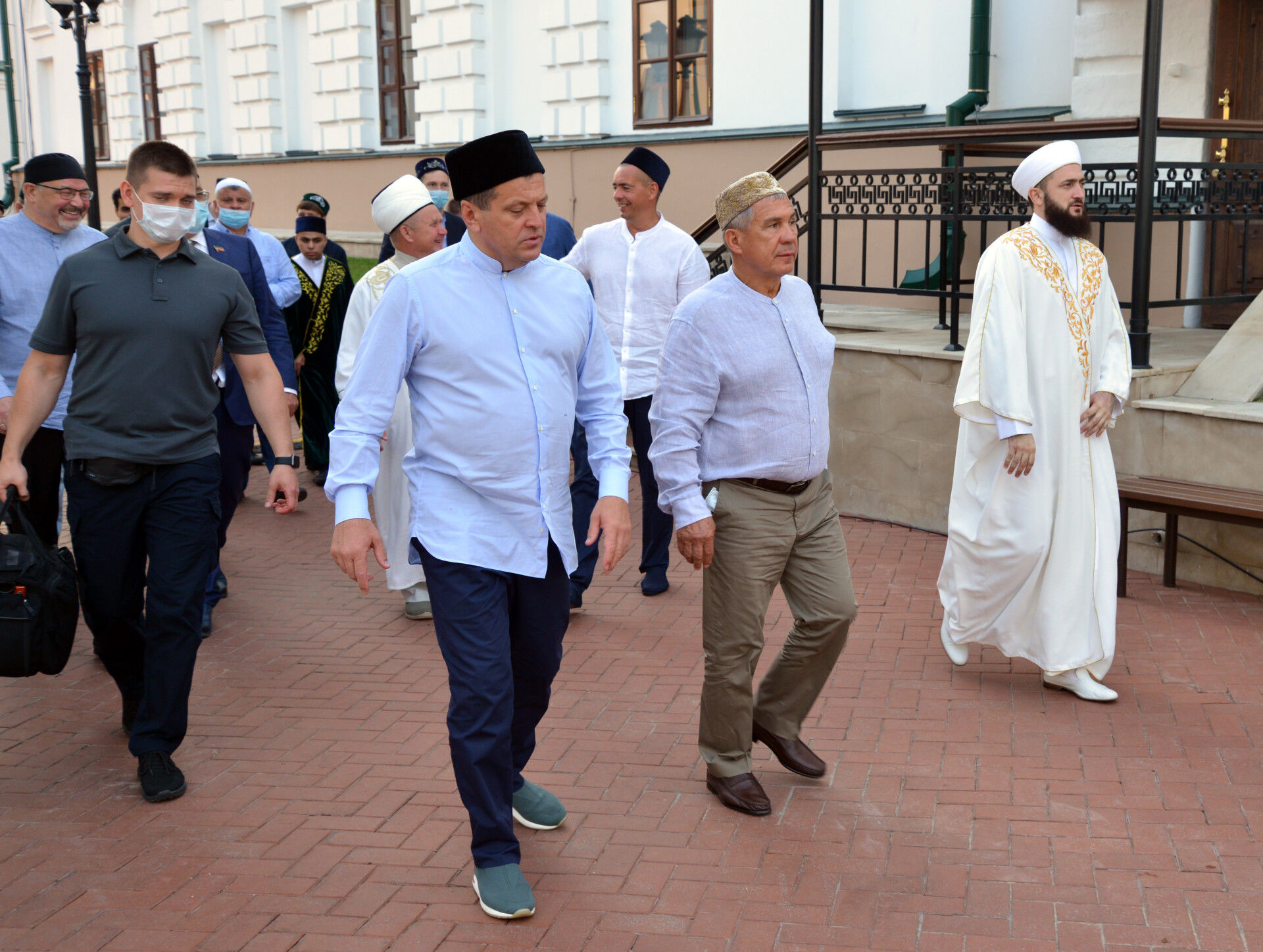 Президент Татарстана участвовал в праздничном намазе в честь Курбан-байрама