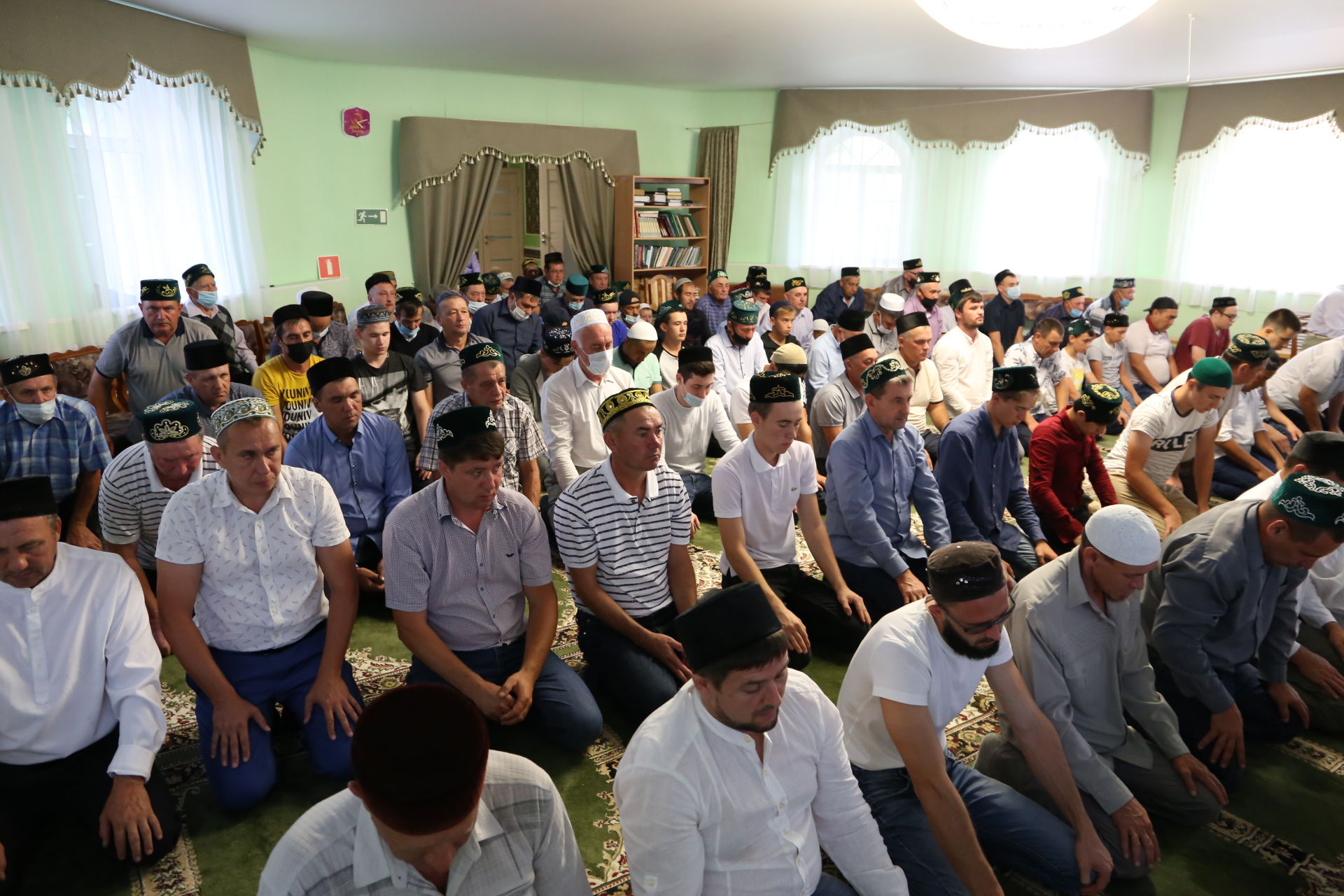 В Курбан-байрам в Алексеевском прошел праздничный намаз
